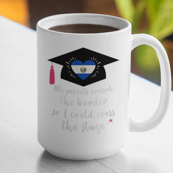 El Salvador Pride Graduation 2019 Tshirt Premium Tri-Blend Graphic Print Coffee Mug