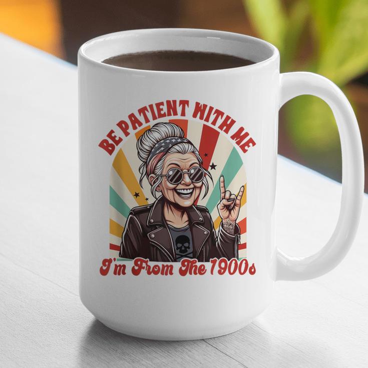 Elder Emo Grandma Nana Be Patient With Me I'm From The 1900s Graphic Print Coffee Mug