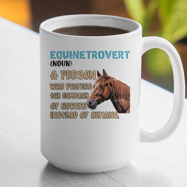 Equinetrovert Definition Equine Horse Riding Introvert Graphic Print Coffee Mug Equinetrovert Definition Equine Horse Riding Introvert Graphic Print Coffee Mug