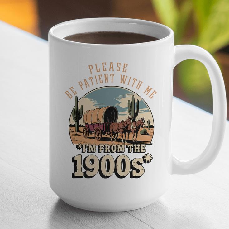 Father’s Day Please Be Patient With Me I'm From The 1900s Premium Graphic Print Coffee Mug