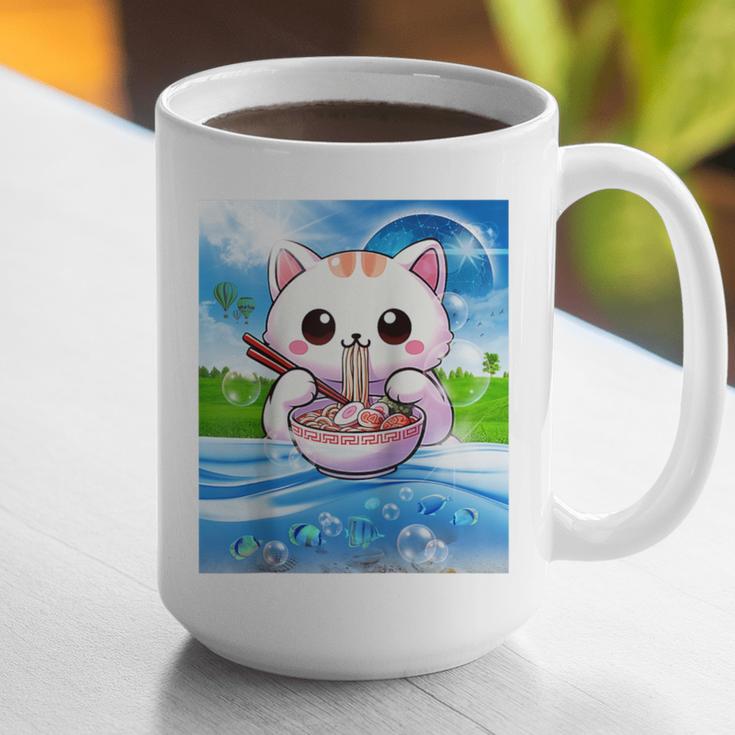 Frutiger Aero Aesthetic Tech Kawaii Ramen Cat Fishes Raglan Baseball Tee Graphic Print Coffee Mug Frutiger Aero Aesthetic Tech Kawaii Ramen Cat Fishes Raglan Baseball Tee Graphic Print Coffee Mug