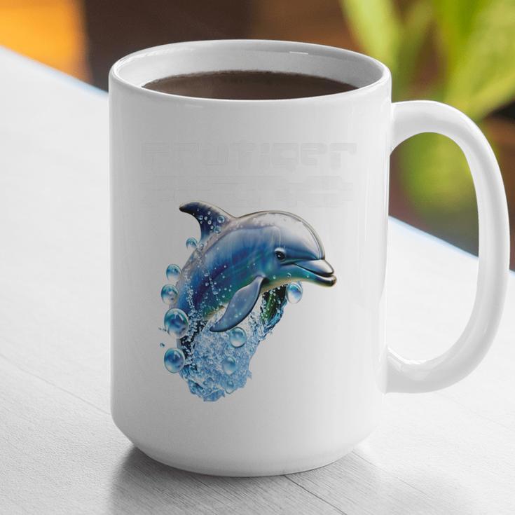 Frutiger Aero Splashy Dolphin Y2k Aesthetic Graphic Premium Graphic Print Coffee Mug