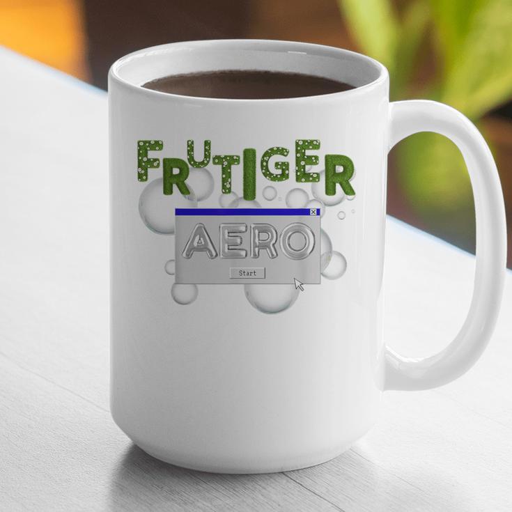 Frutiger Aero Y2K Fashion Trends Grass Fun Computers Graphic Print Coffee Mug