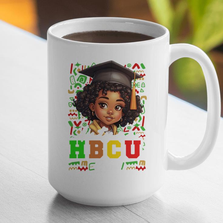 Future HBCU Grad Girl Kids Graduation HBCU College Graphic Print Coffee Mug