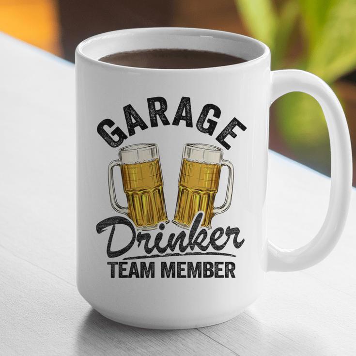 Garage Drinker Team Member Day Drinking Dad Beer Garage Graphic Print Coffee Mug Garage Drinker Team Member Day Drinking Dad Beer Garage Graphic Print Coffee Mug
