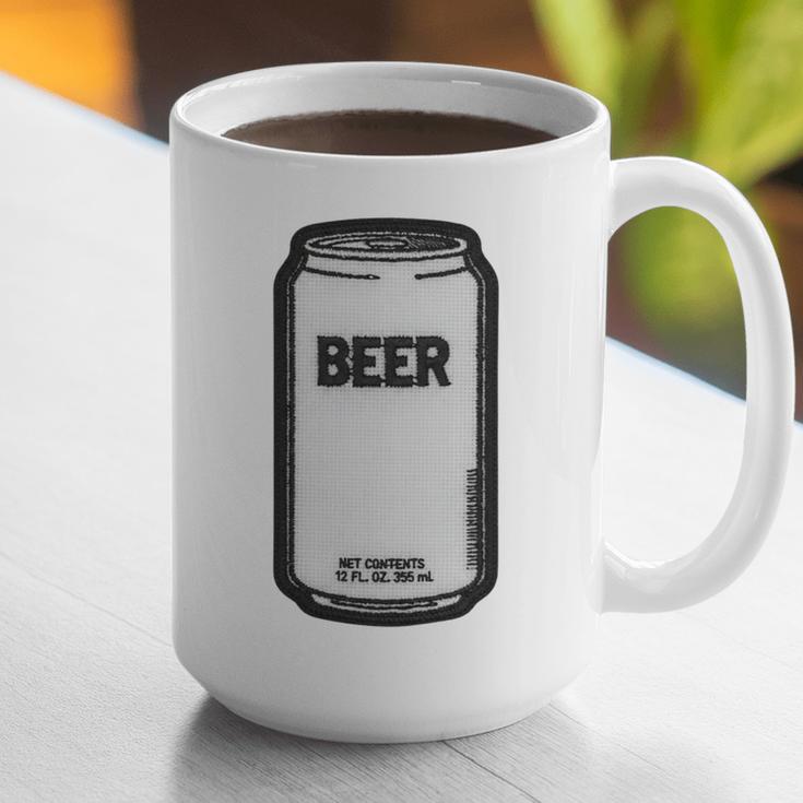 Generic Beer 1980s 80s Nostalgia Premium Tri-Blend Graphic Print Coffee Mug