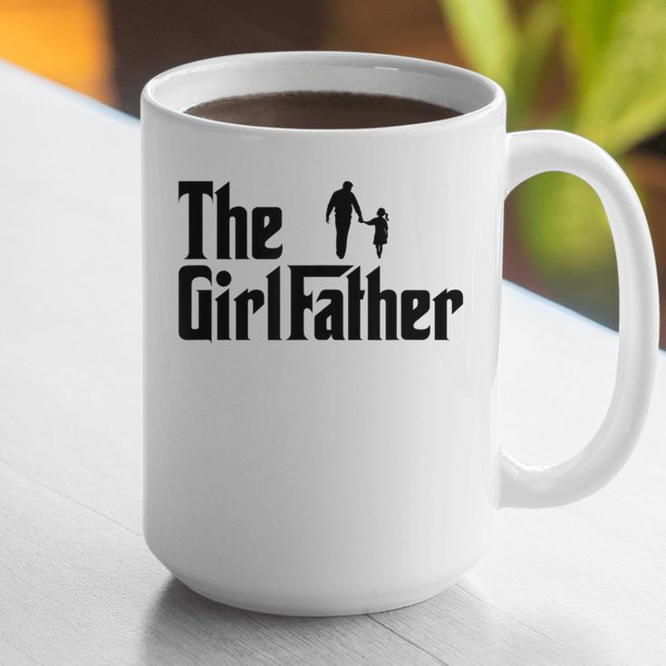 The Girl Father Dad Of Girls Daddy Daughter Graphic Print Coffee Mug