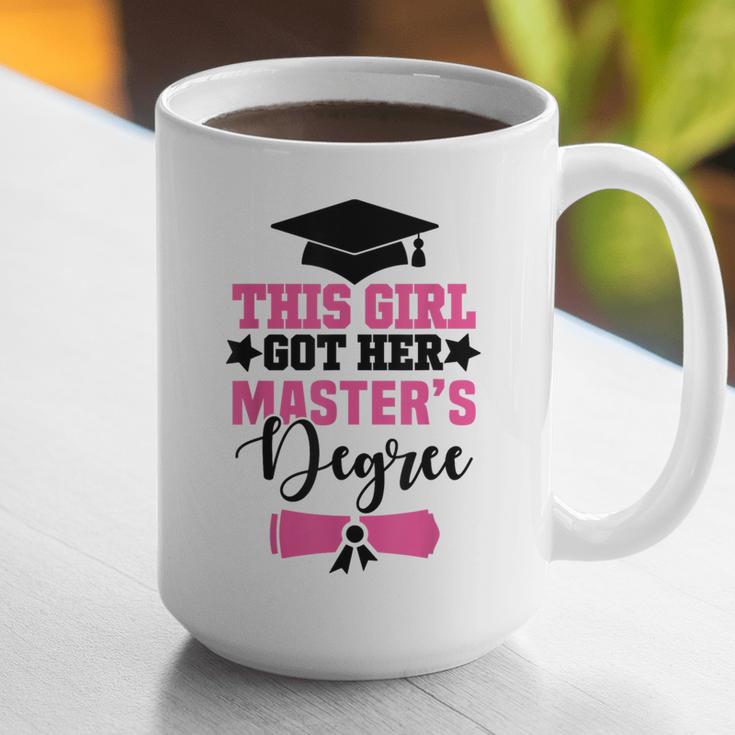 This Girl Got Her Masters Degree Graduation Mastered It 2024 Graphic Print Coffee Mug