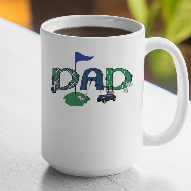 Golf Dad Hole In One Golf First Birthday Boy Party Graphic Print Coffee Mug