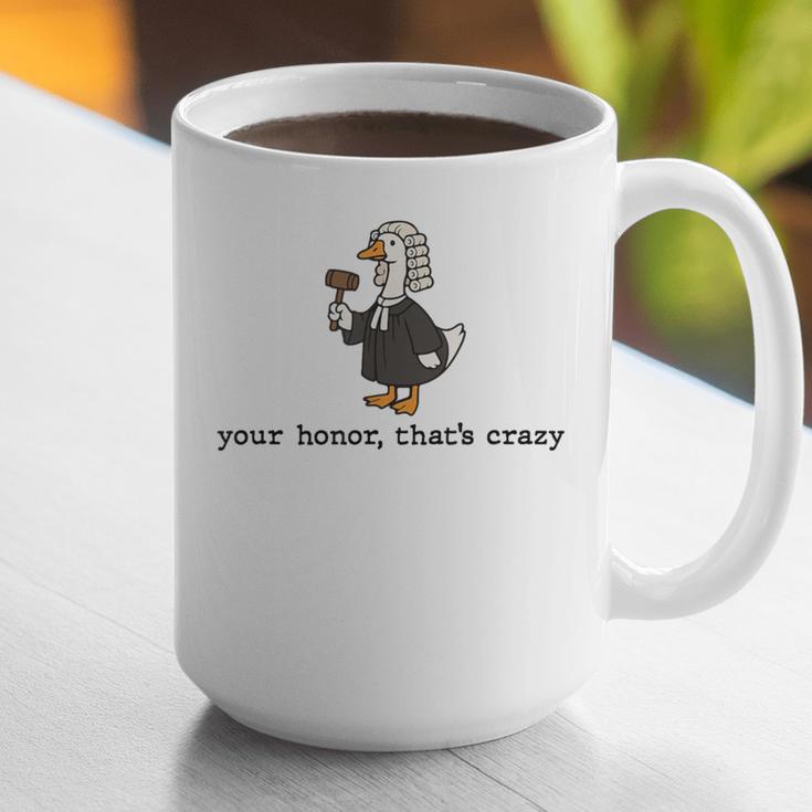 Goose Silly Lawyer Law Student School Graduation Graphic Print Coffee Mug