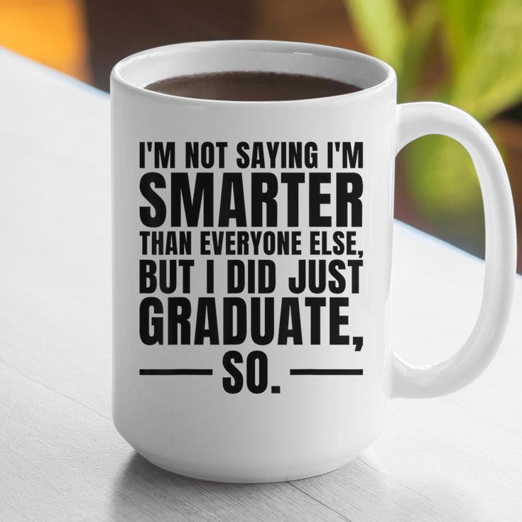 I Graduated Graduation Seniors Him Or Her Graphic Print Coffee Mug