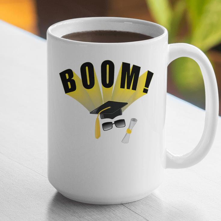 Graduation Cap And Diploma For Proud Graduation Graphic Print Coffee Mug