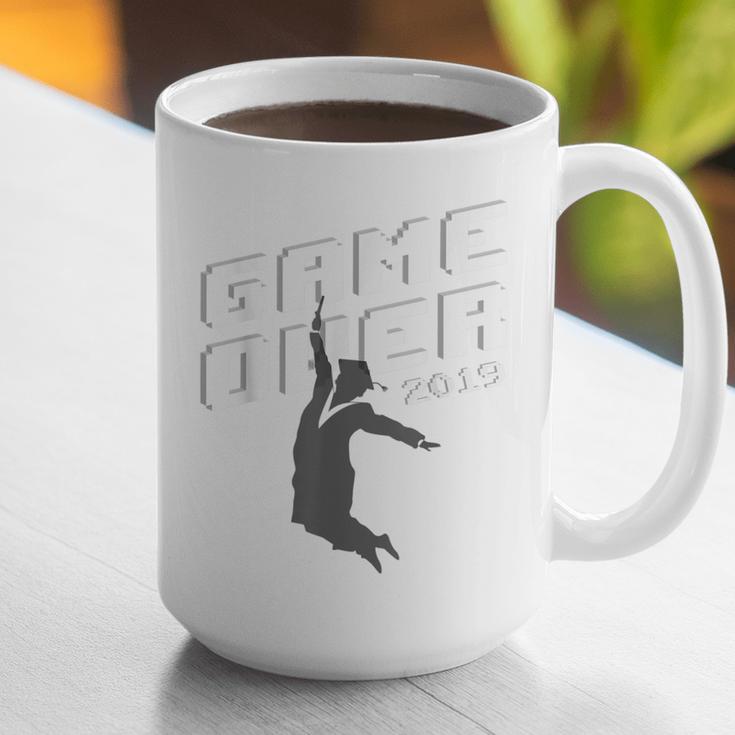 Graduation Shirt Senior Gamer T-Shirt 2019 Grad Gift Graphic Print Coffee Mug