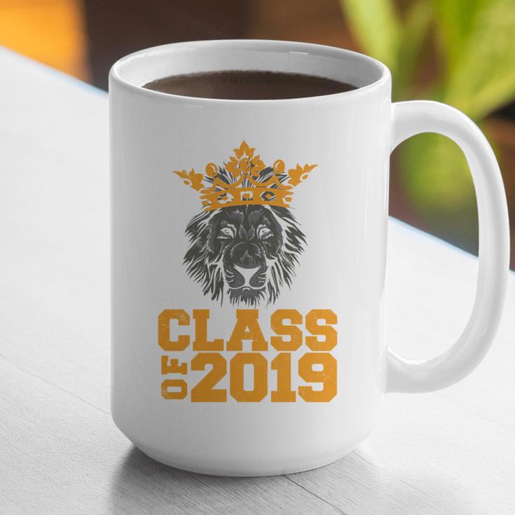 High School King Graduation Shirt Class Of 2019 Seniors Graphic Print Coffee Mug