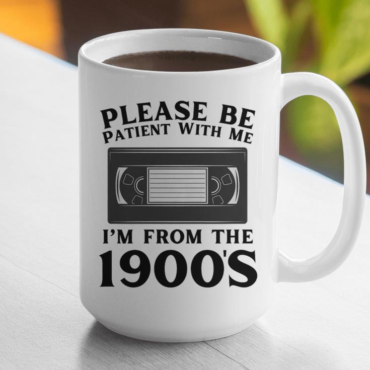 Over The Hill Please Be Patient I'm From The 1900s VHS Premium Tri-Blend Graphic Print Coffee Mug Over The Hill Please Be Patient I'm From The 1900s VHS Premium Tri-Blend Graphic Print Coffee Mug