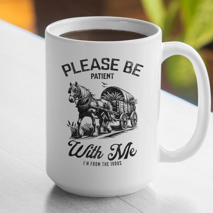 Horse Please Be Patient With Me I'm From The 1900s Graphic Print Coffee Mug