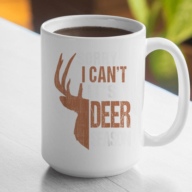 Hunting Sorry Deer Season Hunter Dad Father Day Graphic Print Coffee Mug