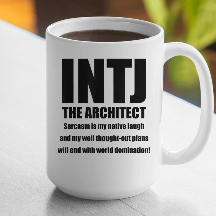 INTJ Architect Personality Introvert Sarcastic Graphic Print Coffee Mug INTJ Architect Personality Introvert Sarcastic Graphic Print Coffee Mug