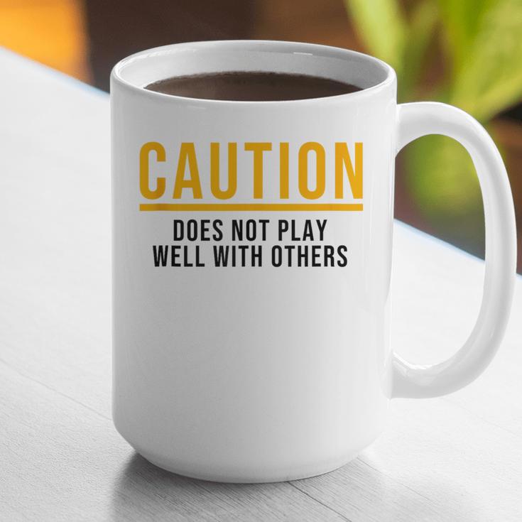 Introverted Does Not Play Well Competitive Athletic Graphic Print Coffee Mug Introverted Does Not Play Well Competitive Athletic Graphic Print Coffee Mug
