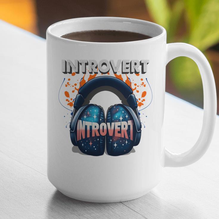 Introvert's Best Friend Noise-Canceling Headphones Graphic Print Coffee Mug Introvert's Best Friend Noise-Canceling Headphones Graphic Print Coffee Mug