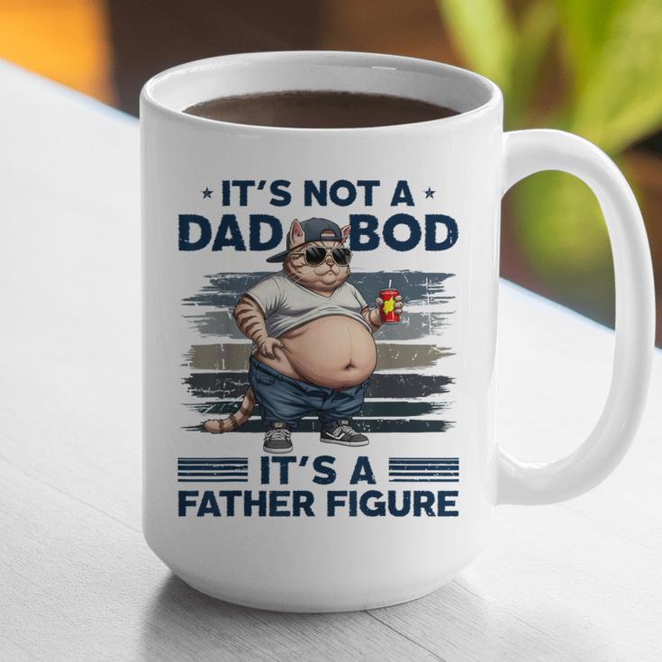 It's Not A Dad Bod It's Father Figure Fat Cat Vintage Graphic Print Coffee Mug It's Not A Dad Bod It's Father Figure Fat Cat Vintage Graphic Print Coffee Mug