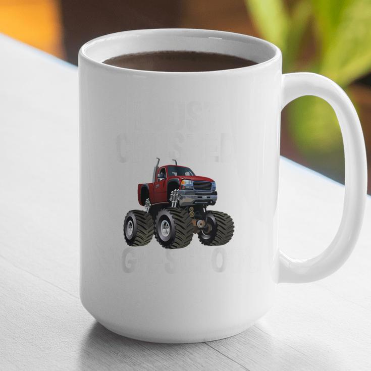 I Just Crushed High School Graduation Monster Truck Shirt Graphic Print Coffee Mug