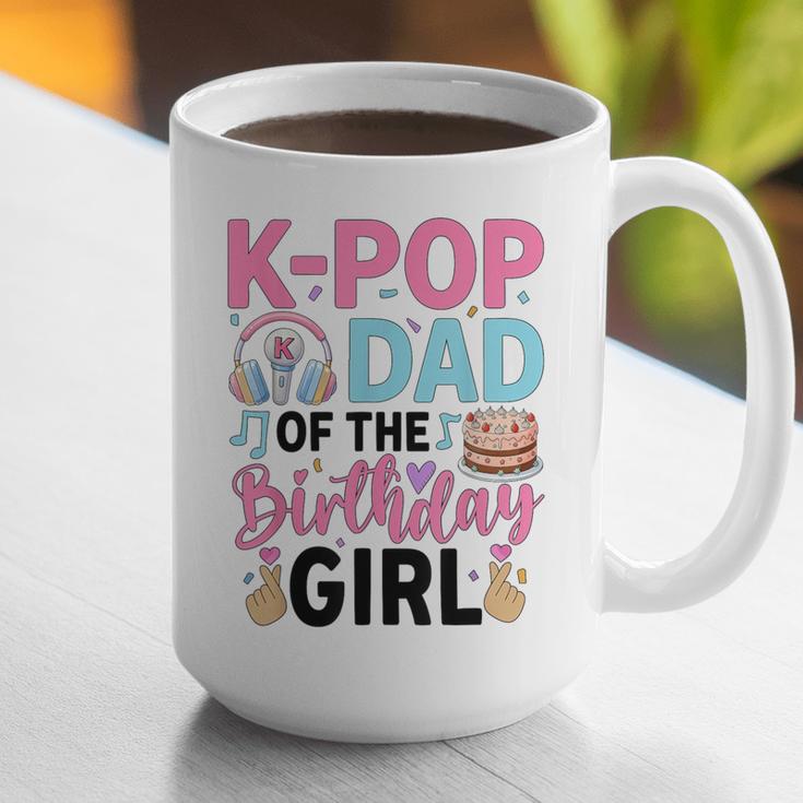 K-Pop Dad Of The Birthday Girl K Pop Birthday Party Graphic Print Coffee Mug