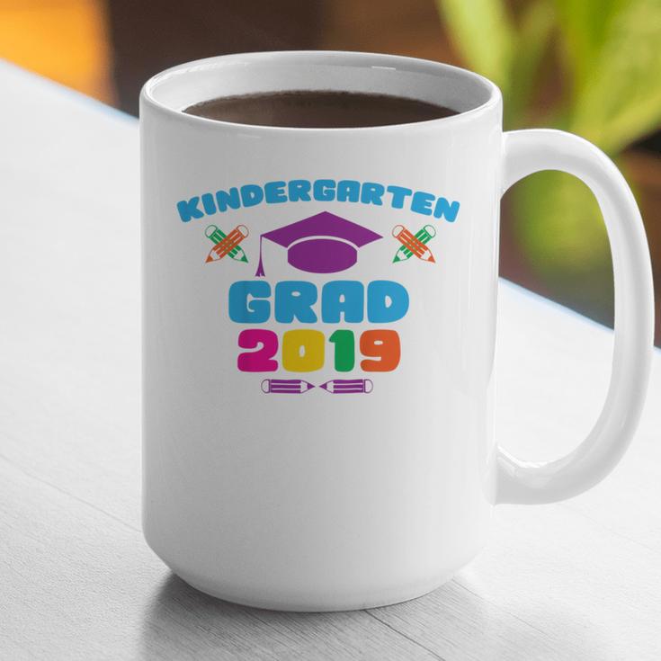Kids Kindergarten Grad 2019 Graduation T-Shirt Graphic Print Coffee Mug