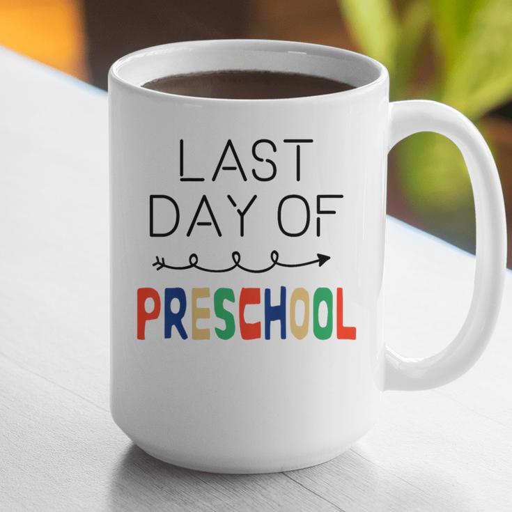 Kids Last Day Of Preschool Graduation Graphic Print Coffee Mug