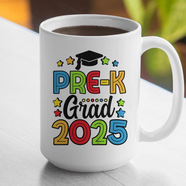 Kids Pre-K Grad 2025 Preschool Prek Graduation Graphic Print Coffee Mug