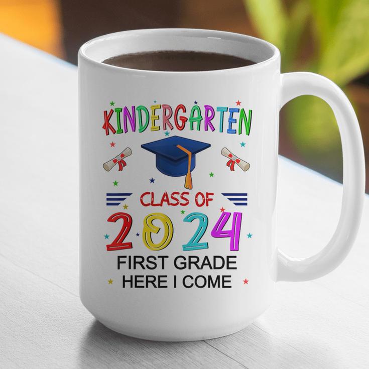 Kindergarten Graduation Class 2024 1st Grade Here I Come Graphic Print Coffee Mug