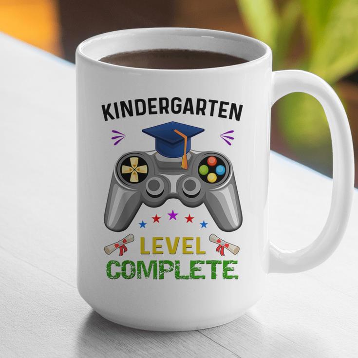Kindergarten Level Complete Graduation Class 2023 Gamer Kids Graphic Print Coffee Mug