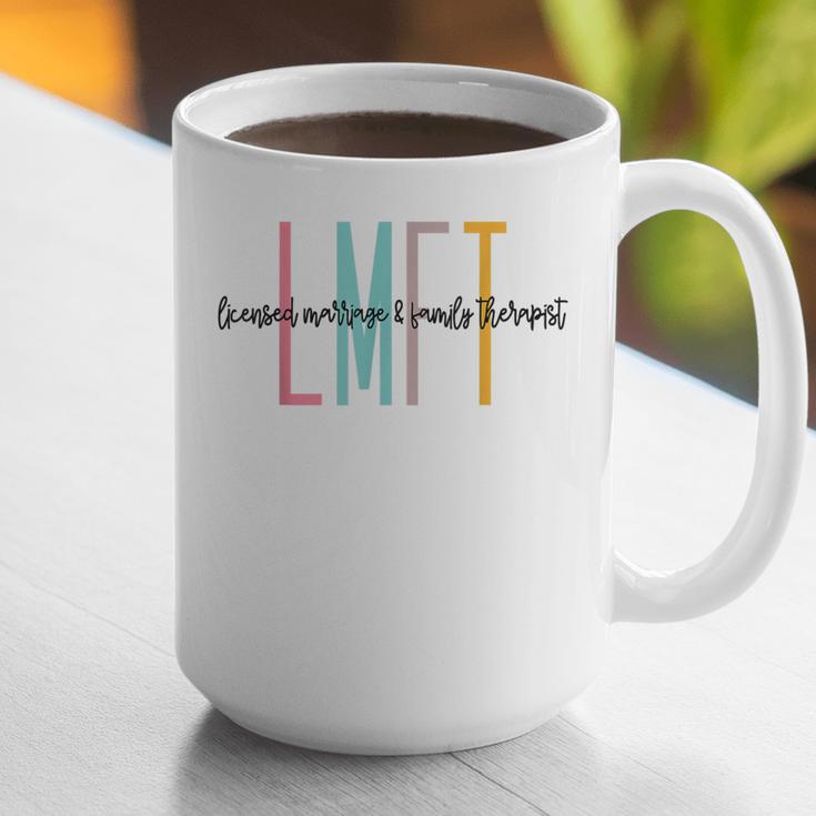 Licensed Marriage And Family Therapist LMFT Graduation Graphic Print Coffee Mug