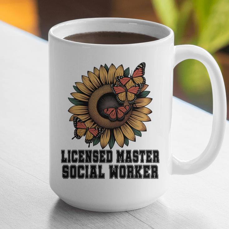 Licensed Masters Social Work Worker LMSW Graduation 2026 Graphic Print Coffee Mug