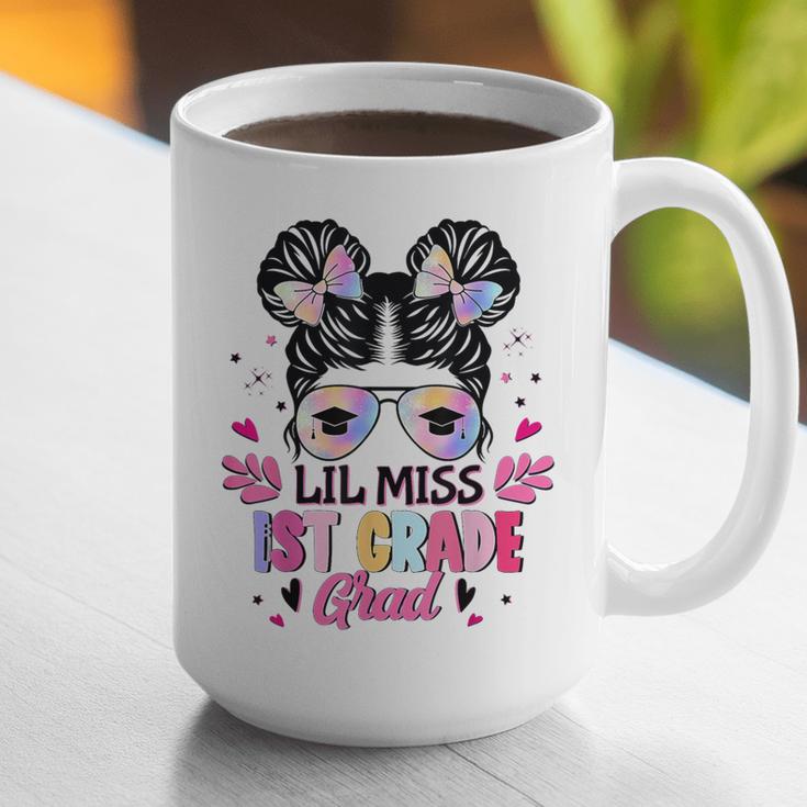 Lil Miss 1st Grade Grad Graduation Last Day Of 1st Grade Graphic Print Coffee Mug