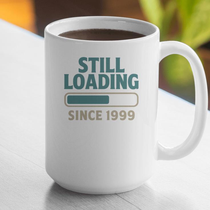 Still Loading Since 1999 Retro Tech Nostalgia Premium Tri-Blend Graphic Print Coffee Mug