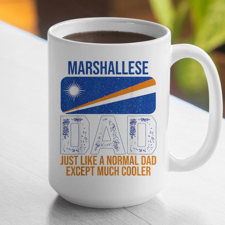 Marshallese Dad Marshall Islands Flag For Father's Day Graphic Print Coffee Mug