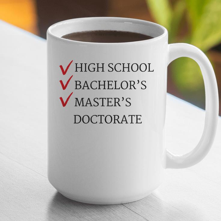 Master's Degree Graduation Graduate Graphic Print Coffee Mug