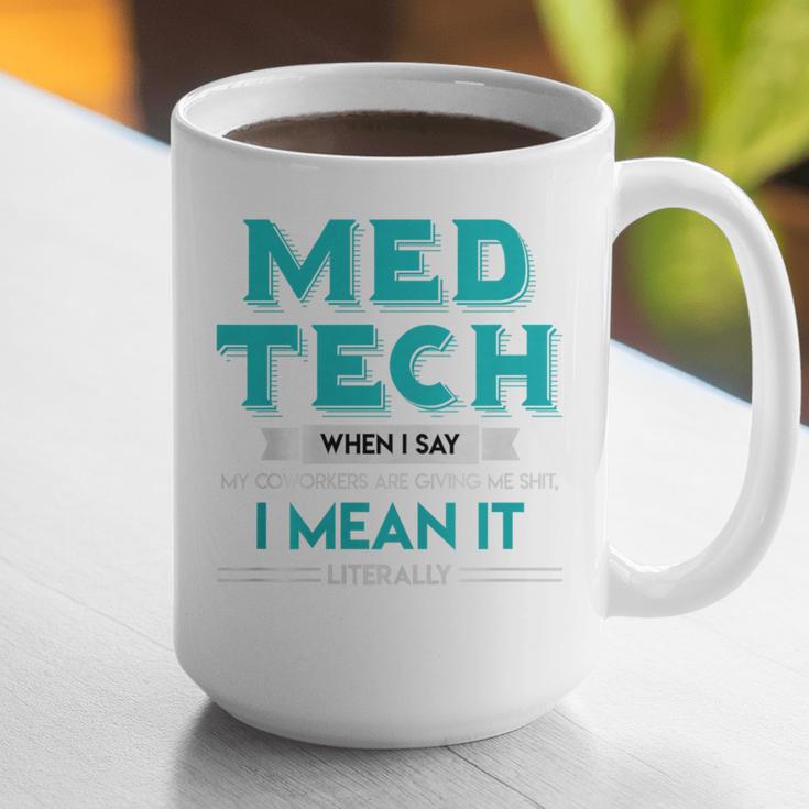 Med Tech Medical Technician Gag Lab Graduation Premium Graphic Print Coffee Mug