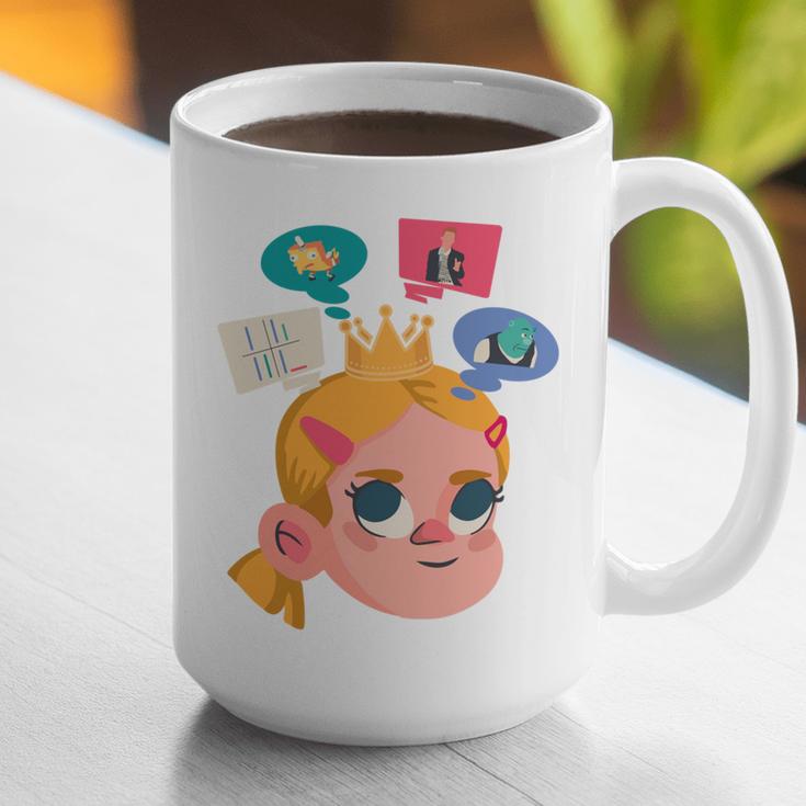 Meme Queen In Silence Introvert Anti People Antisocial Quiet Graphic Print Coffee Mug