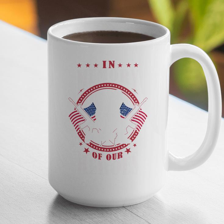 Memorial Day Patriotic Memory Of American Veterans Heroes Graphic Print Coffee Mug