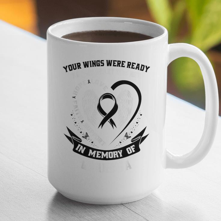 In Memory Of Grandma Melanoma Cancer Awareness Memorial Graphic Print Coffee Mug In Memory Of Grandma Melanoma Cancer Awareness Memorial Graphic Print Coffee Mug