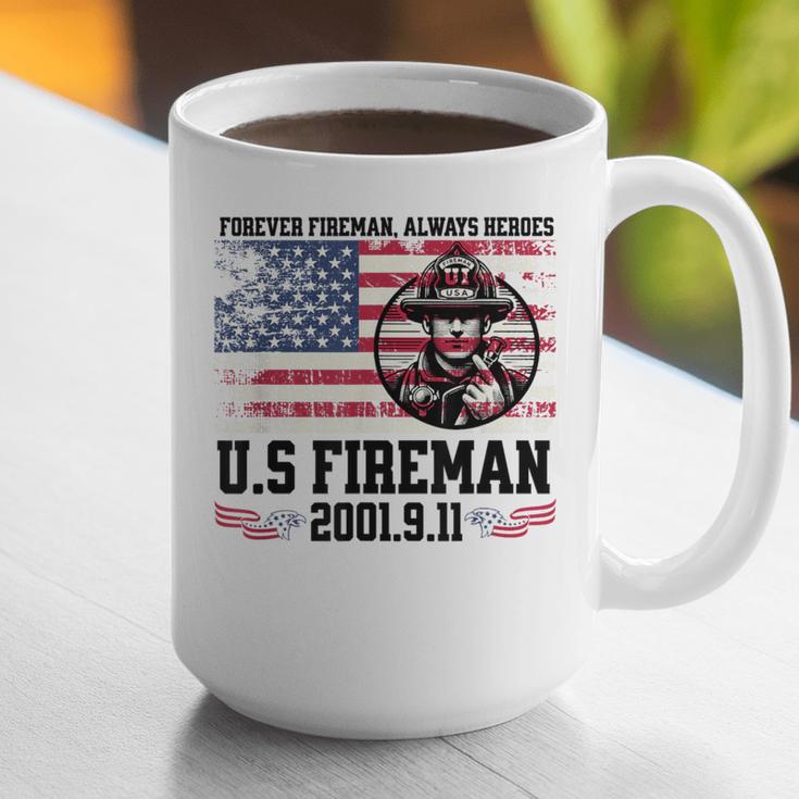 In Memory And Honor Of Firefighters Remembering 911 Graphic Print Coffee Mug In Memory And Honor Of Firefighters Remembering 911 Graphic Print Coffee Mug