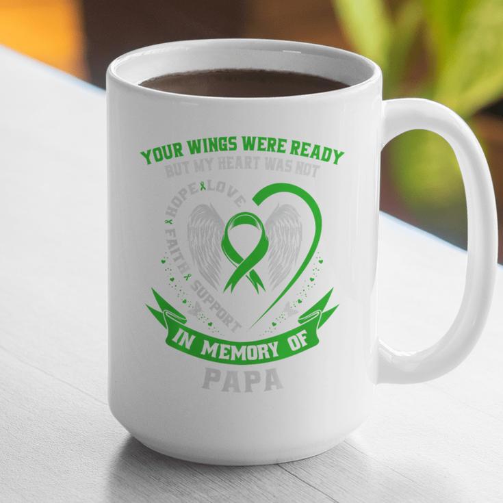 In Memory Of Papa Non Hodgkins Lymphoma Awareness Cancer Premium Graphic Print Coffee Mug In Memory Of Papa Non Hodgkins Lymphoma Awareness Cancer Premium Graphic Print Coffee Mug
