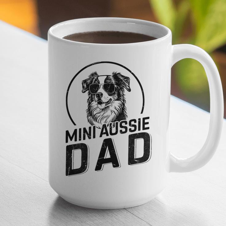 Mini Aussie Dad Dog Owner For Men Dad Christmas Graphic Print Coffee Mug