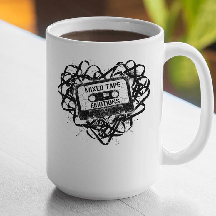 Mixed Tape Emotions Music Lover Nostalgia Quote Premium Tri-Blend Graphic Print Coffee Mug Mixed Tape Emotions Music Lover Nostalgia Quote Premium Tri-Blend Graphic Print Coffee Mug