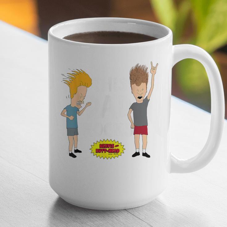 MTV Beavis And Butthead This Dad Rocks Graphic Print Coffee Mug