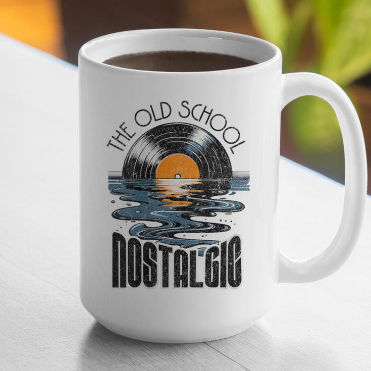 Music Old School Nostalgia Record Graphic Print Coffee Mug Music Old School Nostalgia Record Graphic Print Coffee Mug