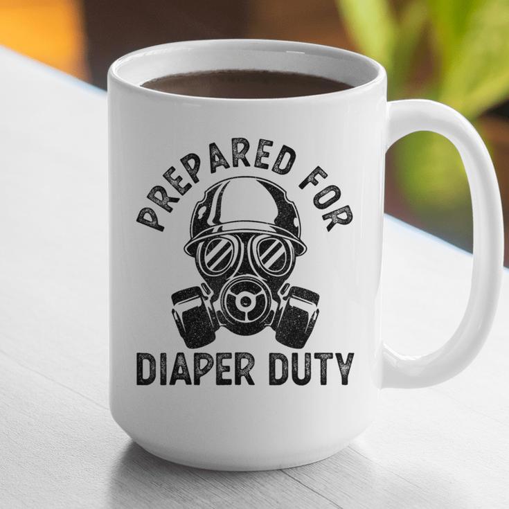 New Dad Prepared For Diaper Duty Graphic Print Coffee Mug