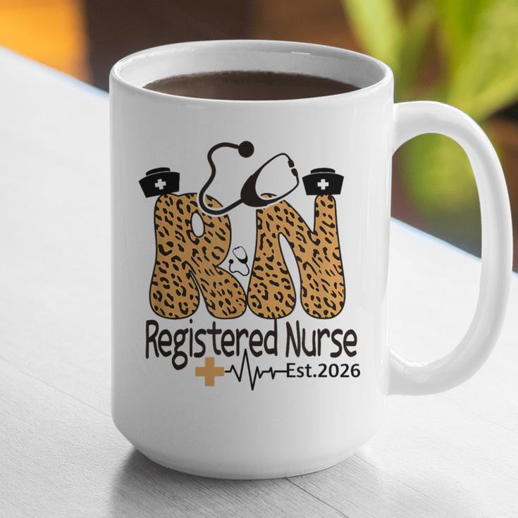 Nurse Est 2026 Graduation Graduate Nursing Student RN LPN Graphic Print Coffee Mug